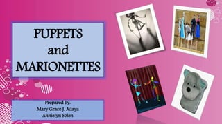 Puppets and marionettes | PPT