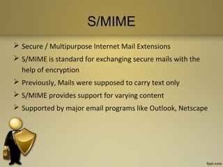 Email Security : PGP &amp; SMIME | PPT