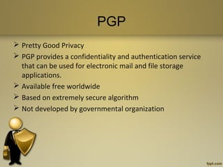 Email Security : PGP &amp; SMIME | PPT