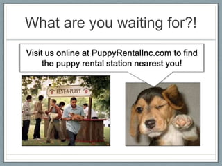 What are you waiting for?!
 