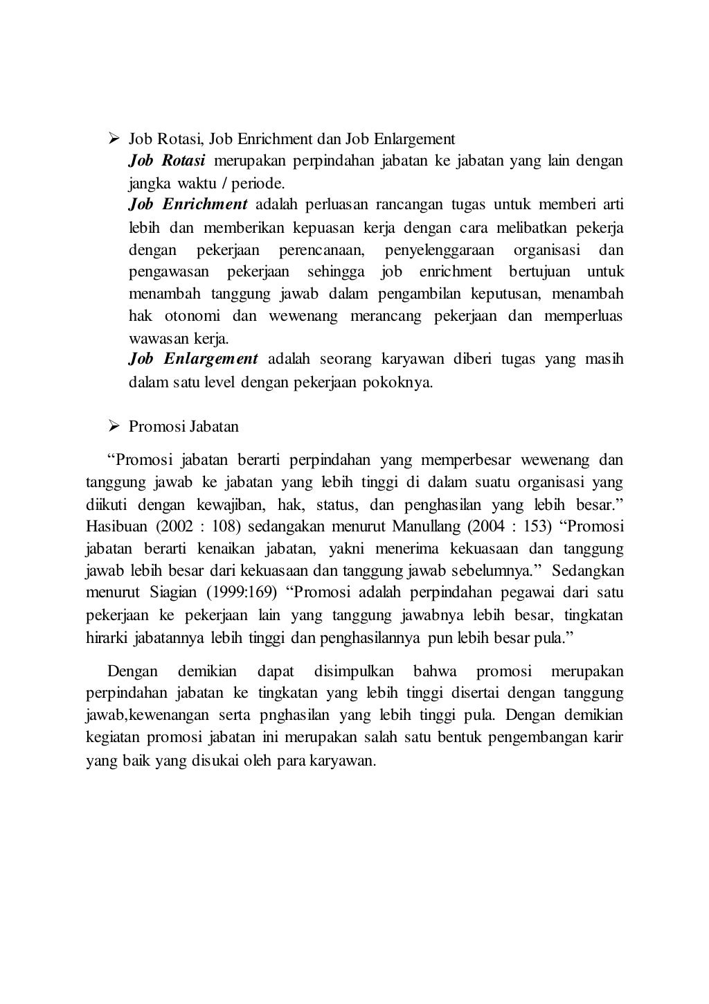 Makalah pengembangan karir pio