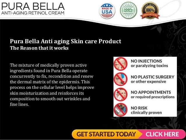 Pura Bella Cream - Retinol Infused Anti-Aging Skin Care
