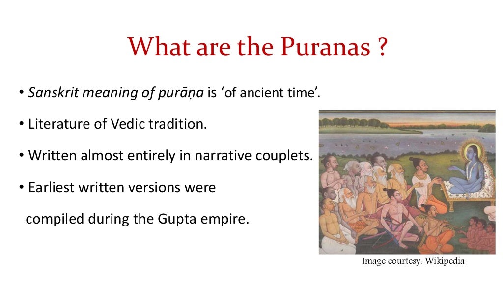 The Puranas