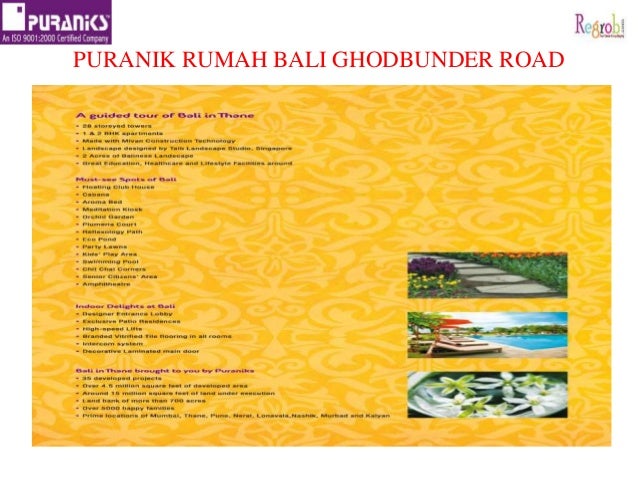 Puranik Rumha Bali Ghodbunder Road Thane