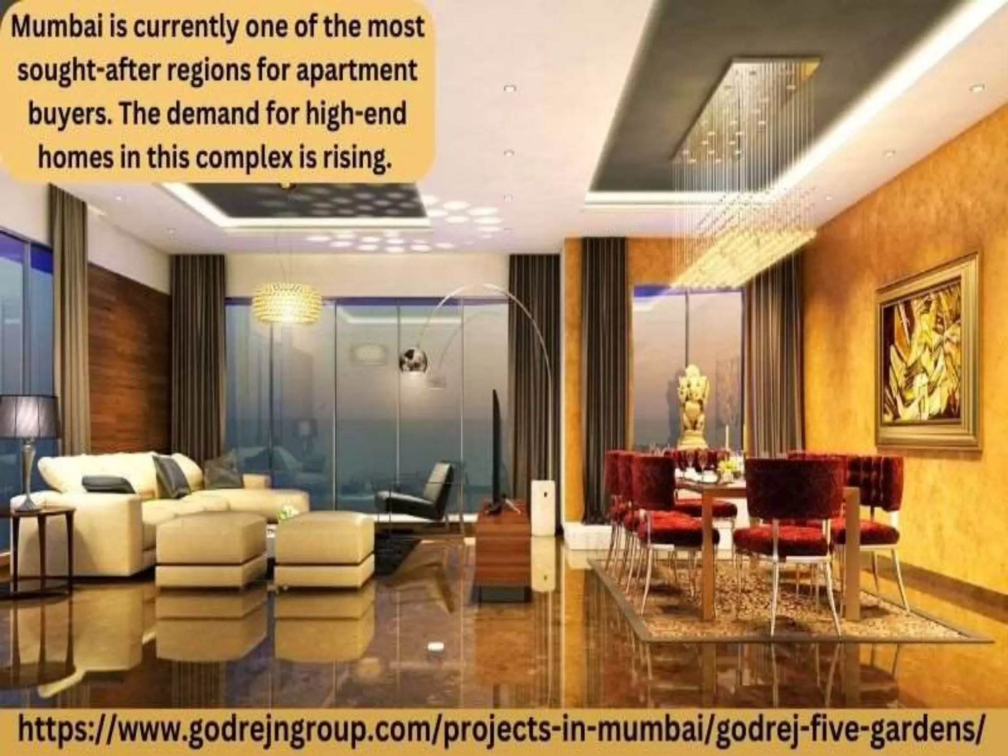 Purchase A Luxurious Apartment In Mumbai's Godrej Five Gardens | PPT