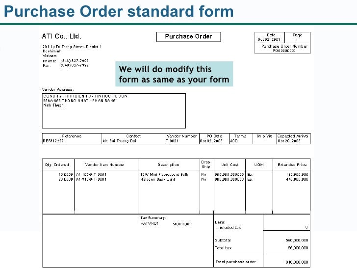 garment purchase order format