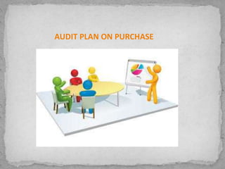 AUDIT PLAN ON PURCHASE
 