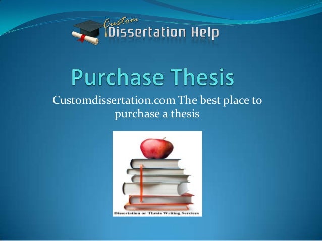 purchase thesis online