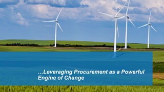 Sustainable Procurement: The Ultimate Guide to Going Green