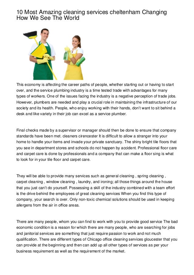 10 Most Amazing cleaning services cheltenham Changing How We See The