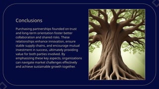 Purch Connection Purchasing Partnerships and their importance | PPTX
