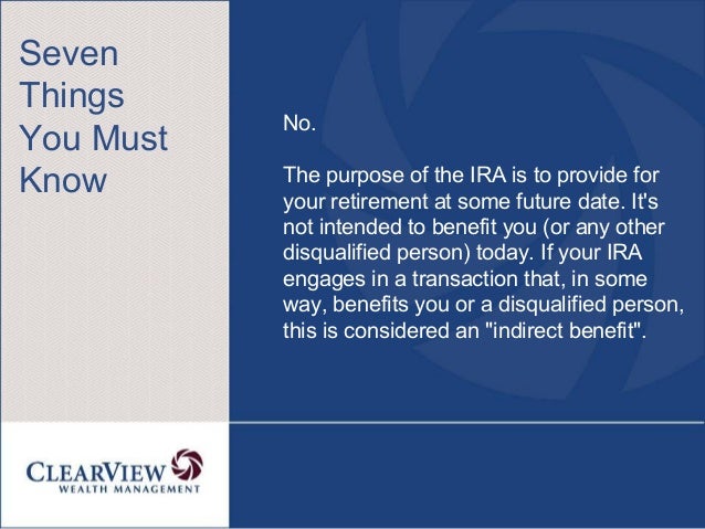 Can I Sell My Property To My Ira Can I Sell My Property To My Ira