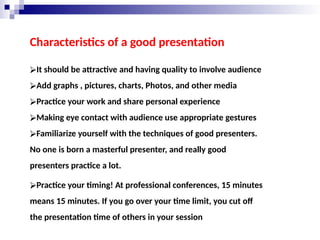 Comprehensive Guide to Effective Oral Presentations and Reports | PPTX