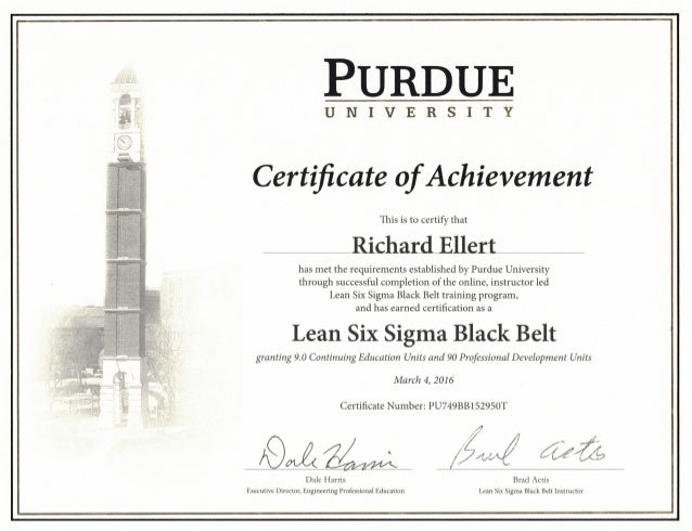 black certificate
