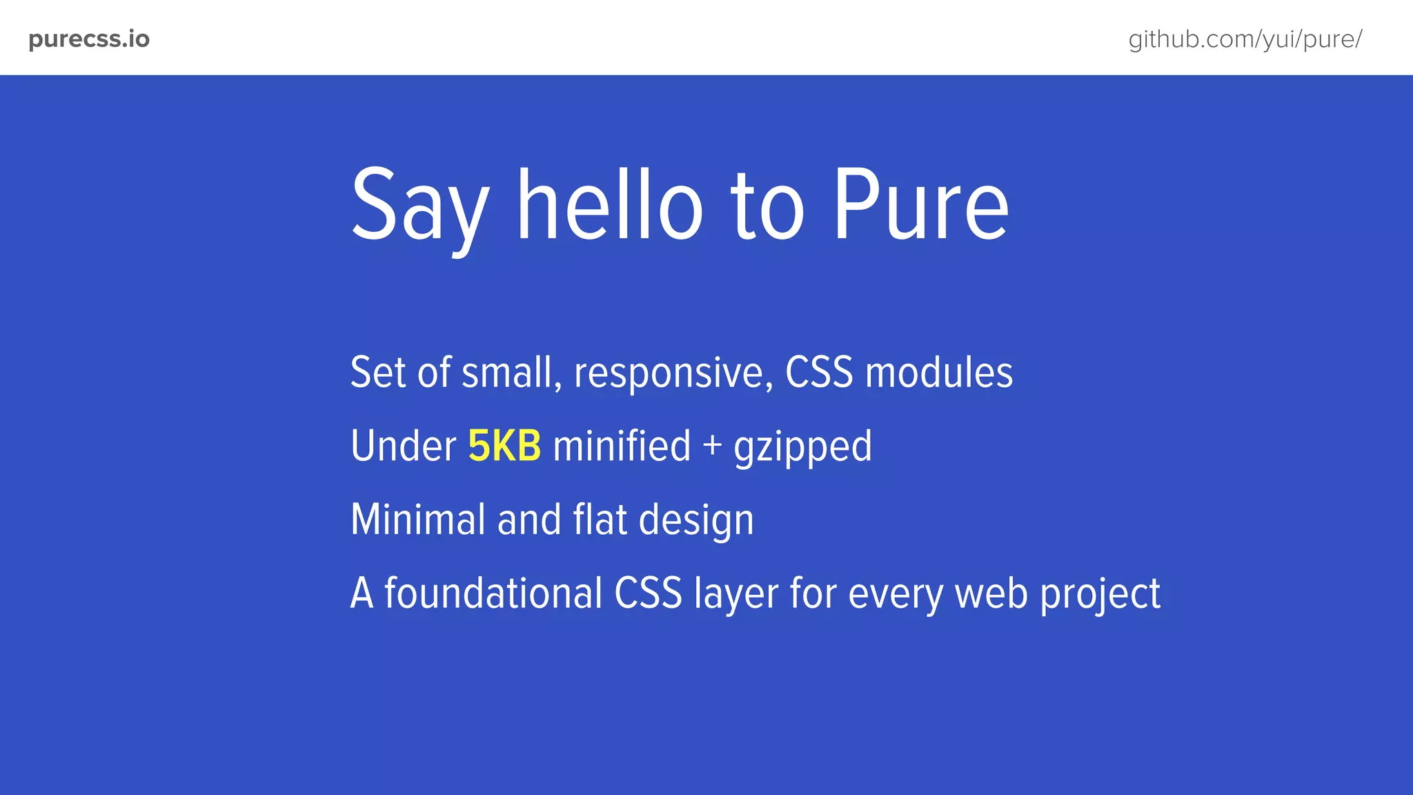 Pure CSS | PPT