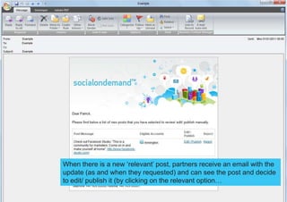 socialondemand doesn’t store any of this info