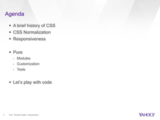 Pure CSS By Yahoo | PDF