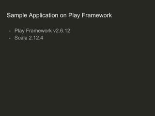 Sample Application on Play Framework
package controllers
import javax.inject._
import play.api.mvc._
import models.Greetin...
