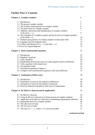 Pure Math Unit 2 Module 2 Pure Mathematics Unit 2 - Textbook | PDF