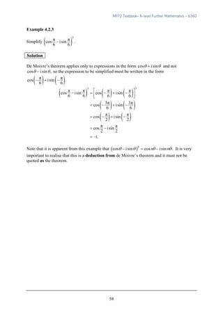 Pure Math Unit 2 Module 2 Pure Mathematics Unit 2 - Textbook | PDF
