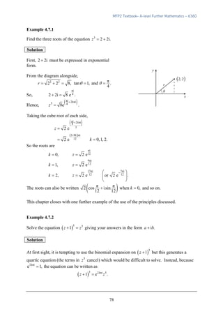 Pure Math Unit 2 Module 2 Pure Mathematics Unit 2 - Textbook | PDF