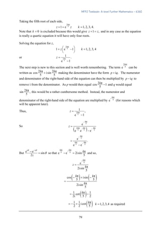Pure Math Unit 2 Module 2 Pure Mathematics Unit 2 - Textbook | PDF