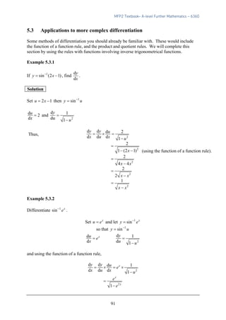 Pure Math Unit 2 Module 2 Pure Mathematics Unit 2 - Textbook | PDF