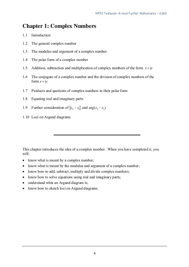 Pure Mathematics Unit 2 Textbook - 