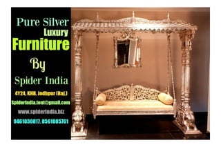 Pure silver swing spider india
