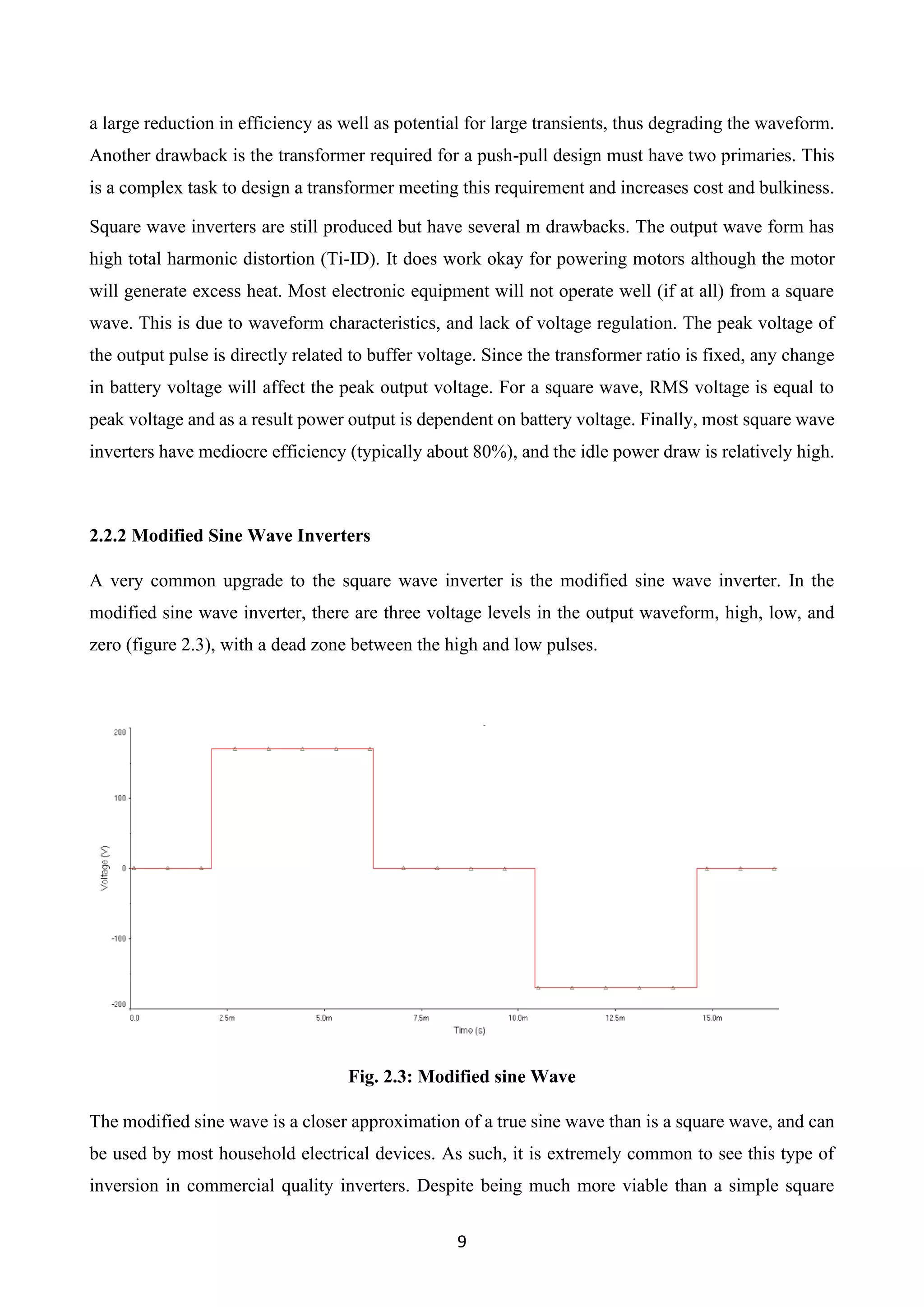 Design and Development of 1000W pure sine wave inverter using EGS002
