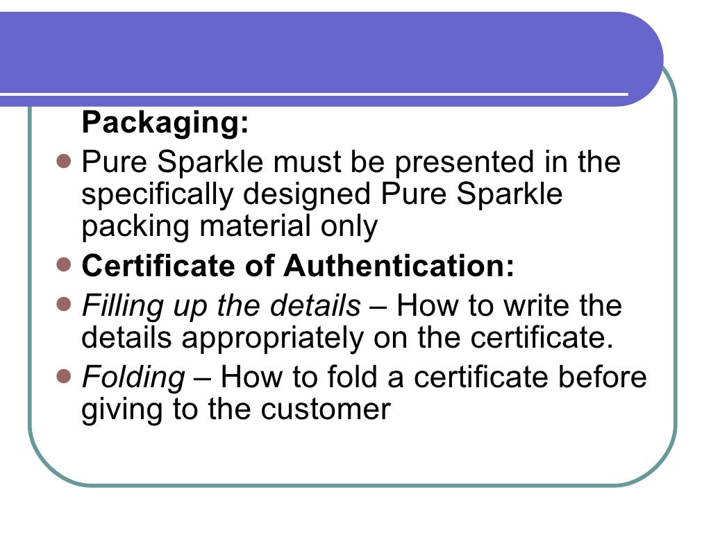 top pure sparkle and co