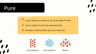 Understanding Pure Substances and Mixtures: Classification and ...
