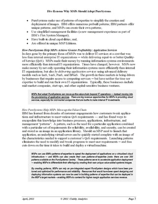 5 Reasons Why MSPs Should Adopt IBM PureSystems