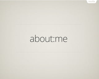 about:me
 