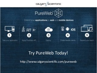 Try PureWeb Today!
http://www.calgaryscientific.com/pureweb
Confidential

 