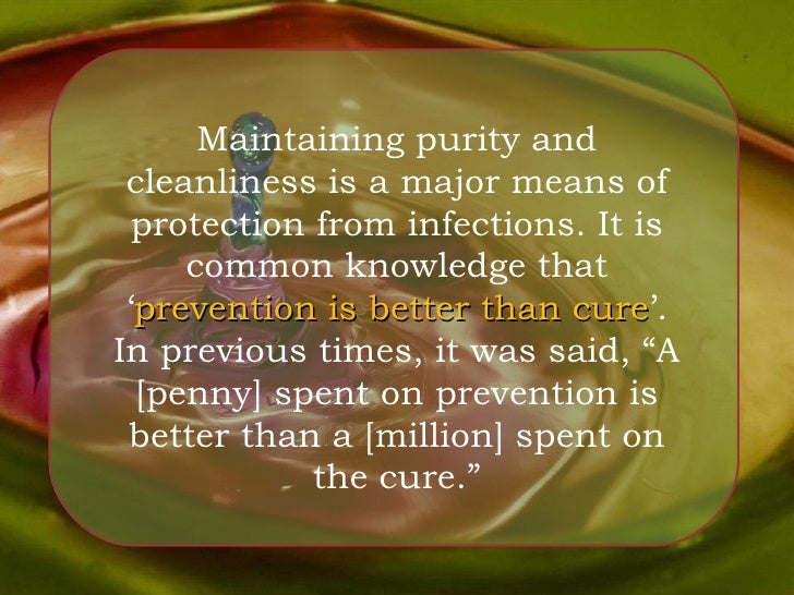 Purification of Body