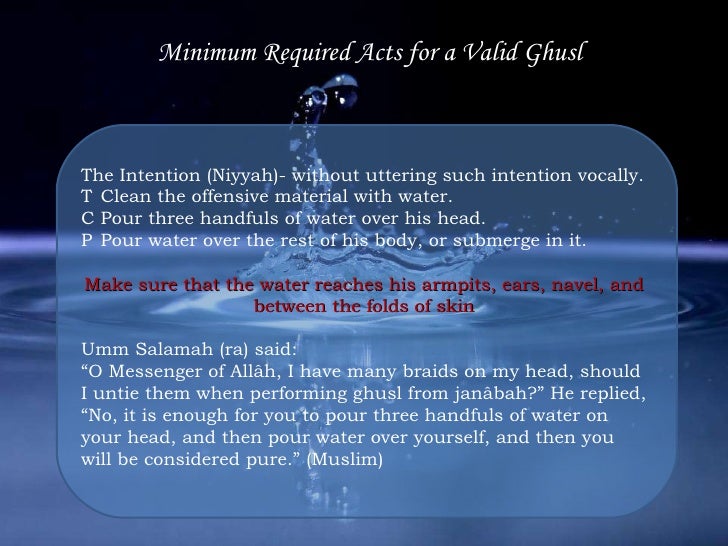 Purification of Body