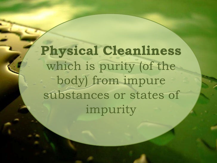 Purification of Body