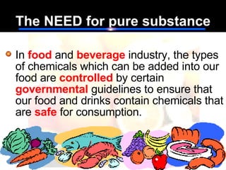 Purification Of Substances 1
