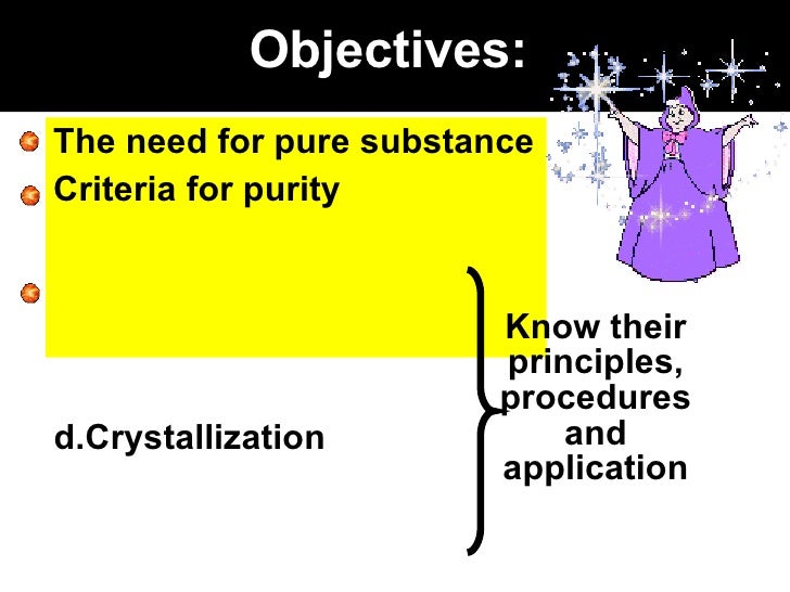 Purification Of Substances 1