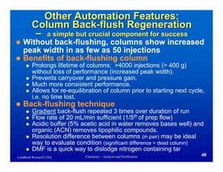 Purification process speed-and efficiency-Hayward-etal | PDF