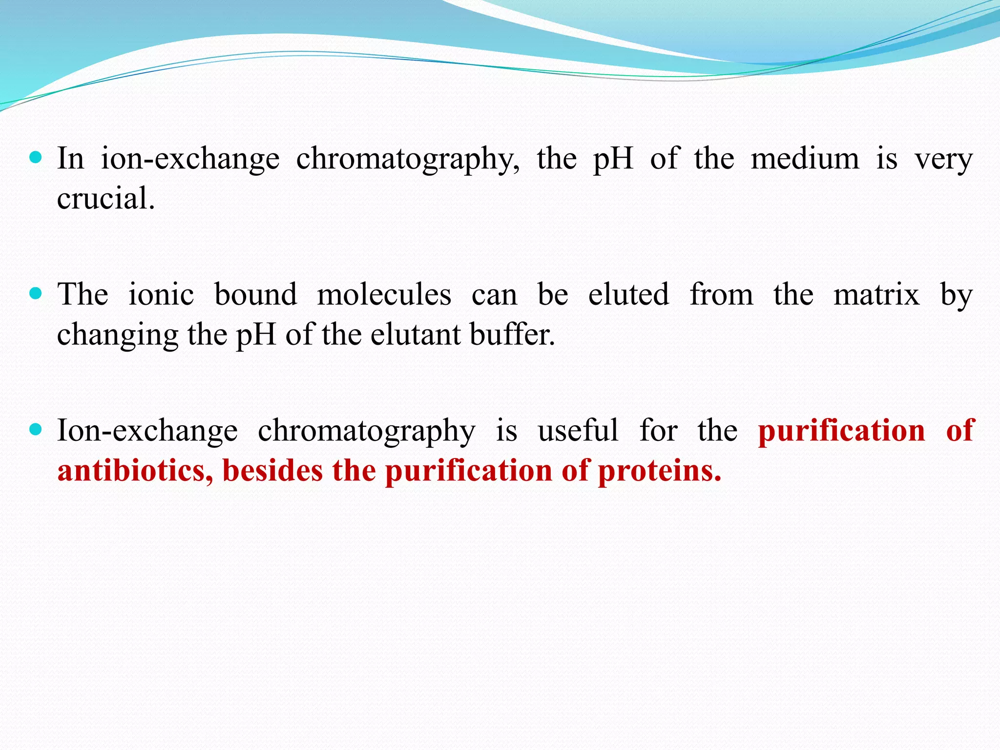 Purification by chromatography and formulation