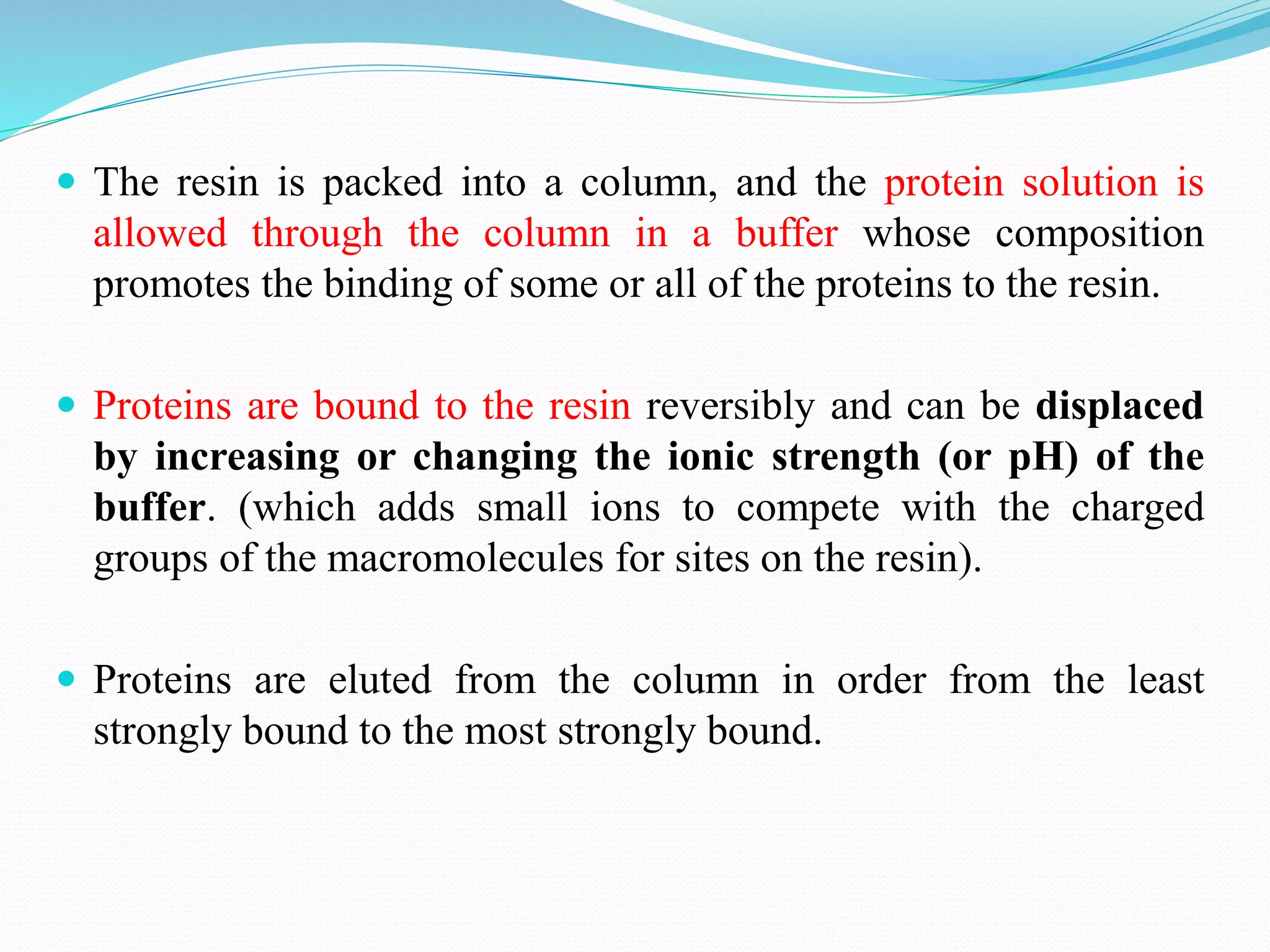 Purification by chromatography and formulation