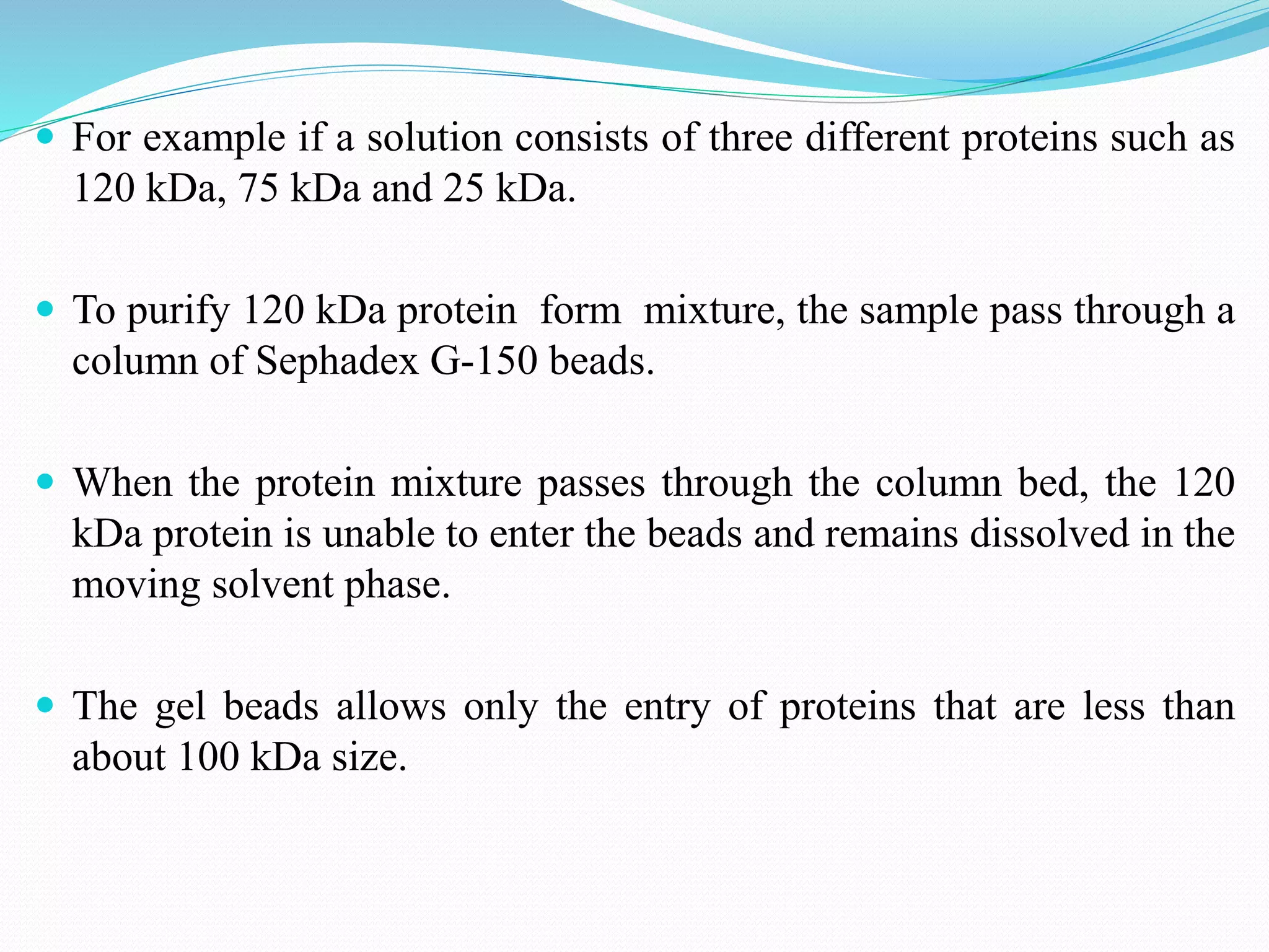 Purification by chromatography and formulation
