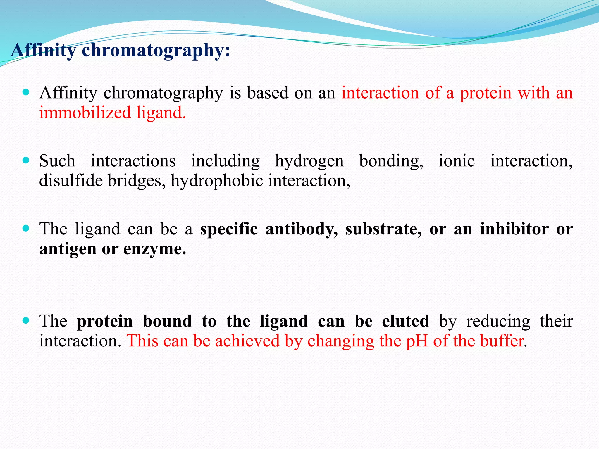 Purification by chromatography and formulation