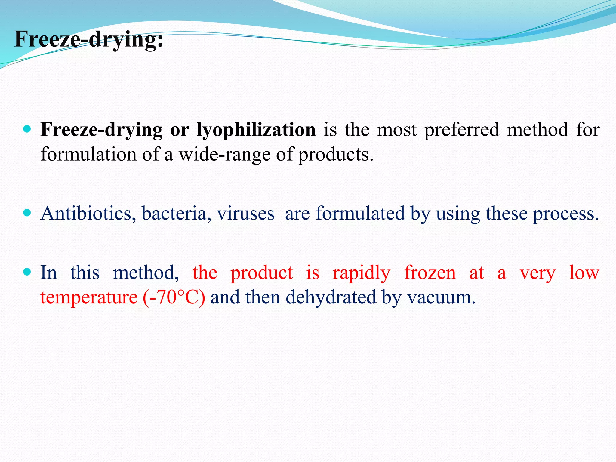 Purification by chromatography and formulation