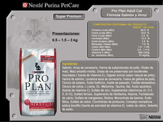 Presentaciones : 0.5 – 1.5 – 3 kg 