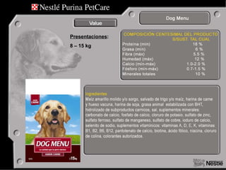 Presentaciones : 8 – 15 kg 