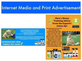 Internet Media and Print Advertisement
 
