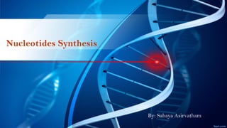 Nucleotides Synthesis
By: Sahaya Asirvatham
 